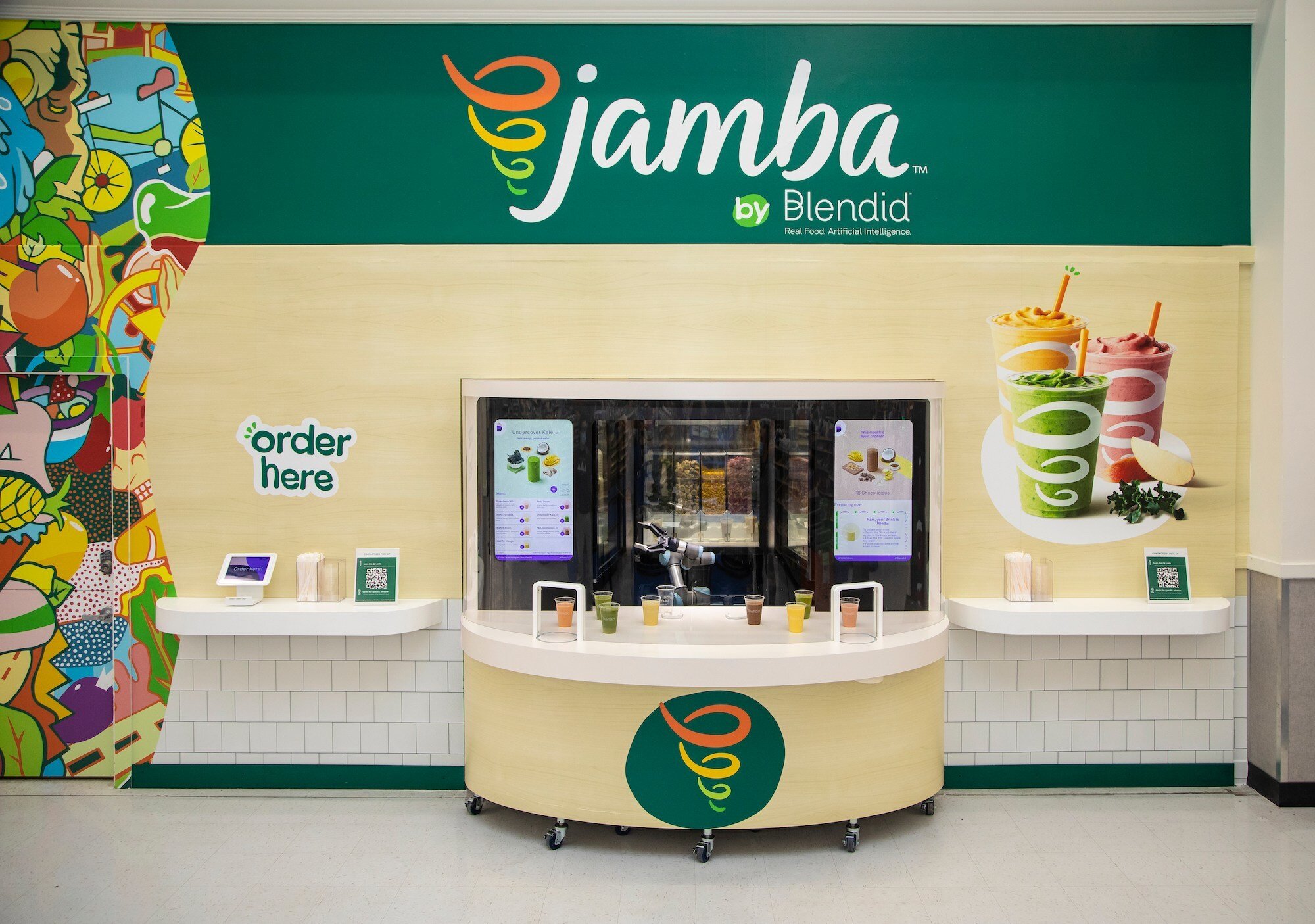 Blendid Teams Up with Jamba at Dixon, CA Walmart